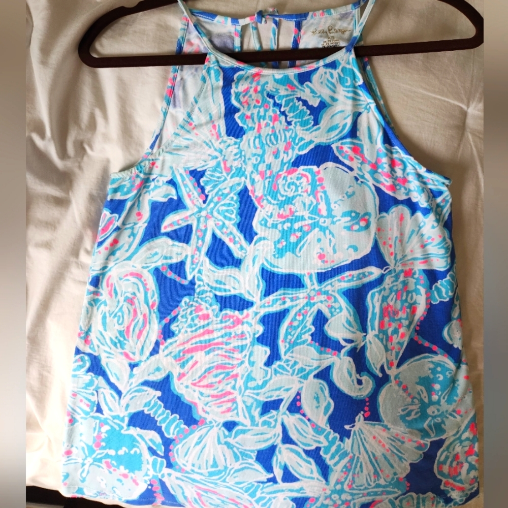 Lilly pulitzer Margot tank XS EUC